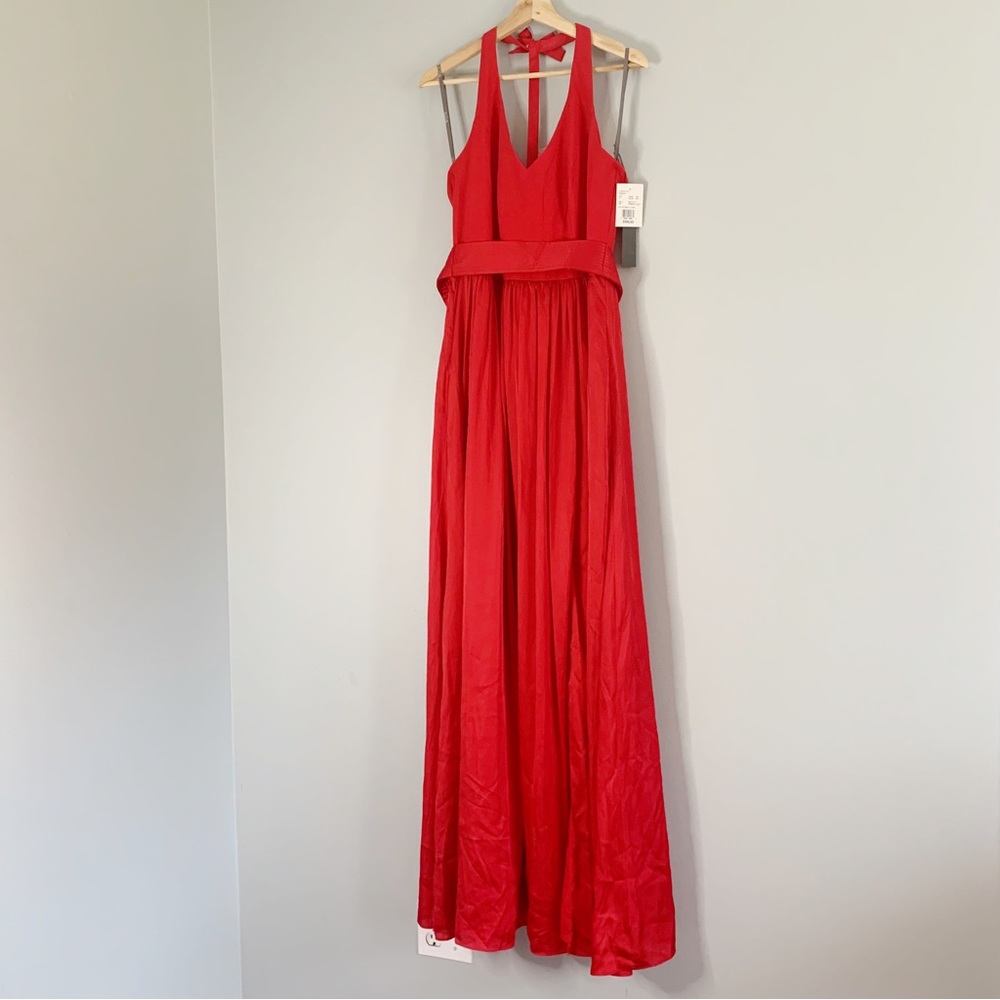 Elegant Red Evening Gown